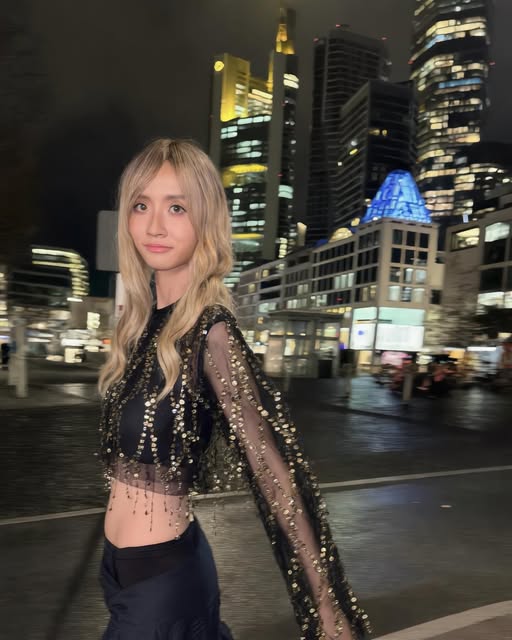 Alex dressed for a night in Frankfurt
